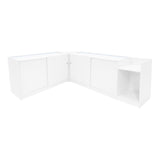 Comptoirs de Vente à LED Ensemble Vega - Blanc CM60, K1500, C1500, TB60