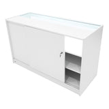 Comptoirs de Vente à LED Ensemble Sagittarius - Blanc LM60, 2 x B1500, TB60