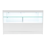 Comptoirs de Vente à LED Ensemble Eclipse - Blanc LM60, 2 x C1500, TB60