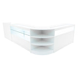 Comptoirs de Vente à LED Ensemble Europa - Blanc LM60, B1500, C1500, TB60