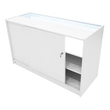 Comptoirs de Vente à LED Ensemble Europa - Blanc LM60, B1500, C1500, TB60
