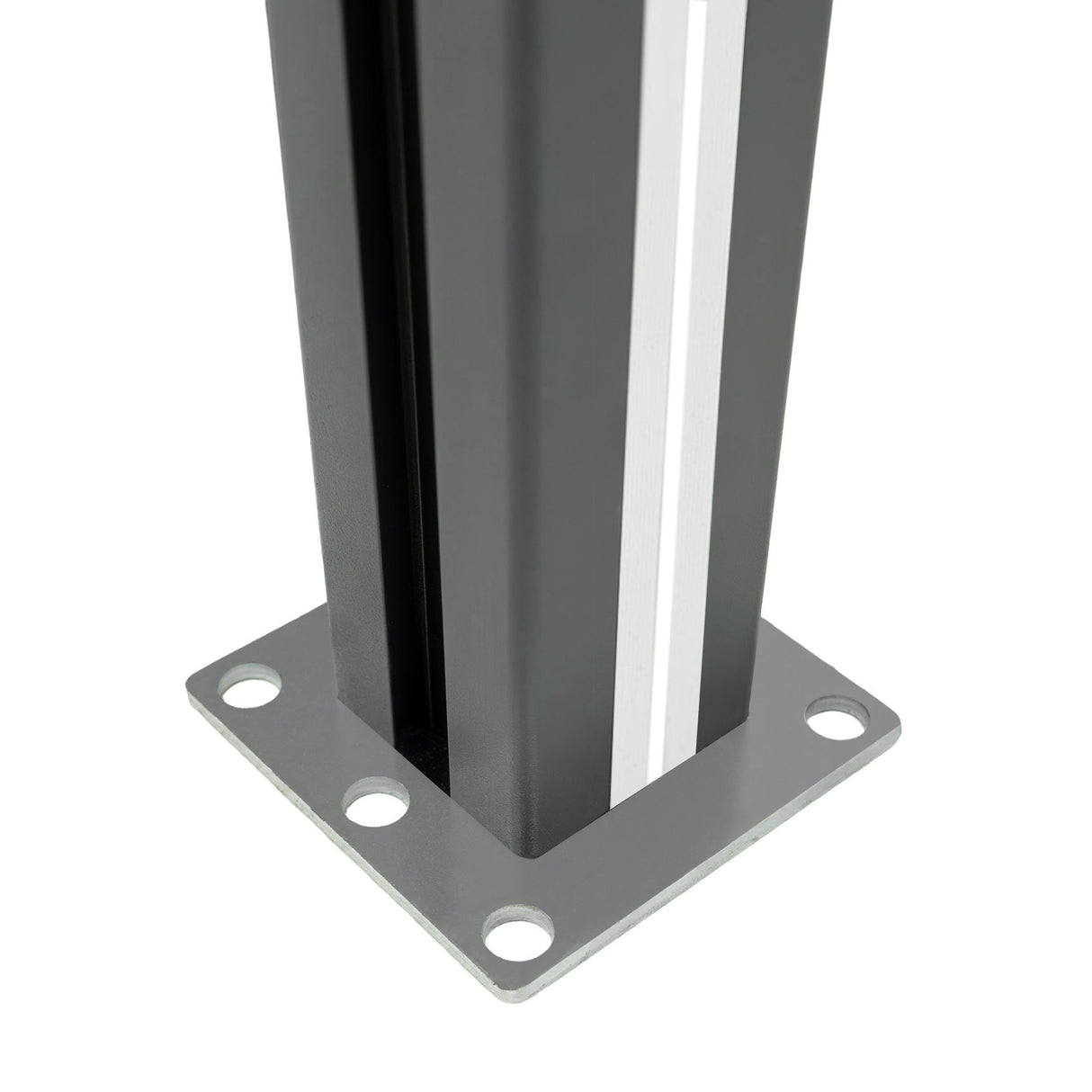 Kit Clôture Composite 9 Panneaux & 10 Poteaux à LED - Marron