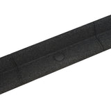 Lot de 16 Bordures de Jardin Flexibles en Caoutchouc 1,2 m & Maillet - Noir