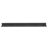 Lot de 4 Bordures de Jardin Flexibles en Caoutchouc 1,2 m & Maillet - Gris