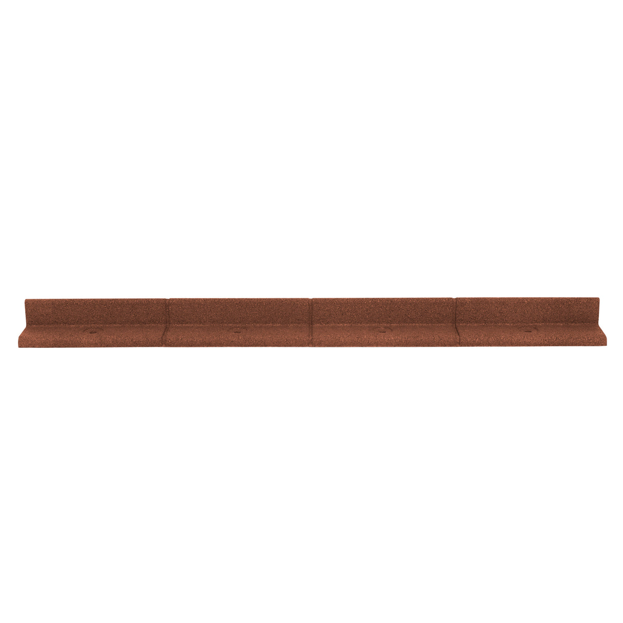 Lot de 18 Bordures de Jardin Flexibles en Caoutchouc 1,2 m & Maillet - Terre Cuite