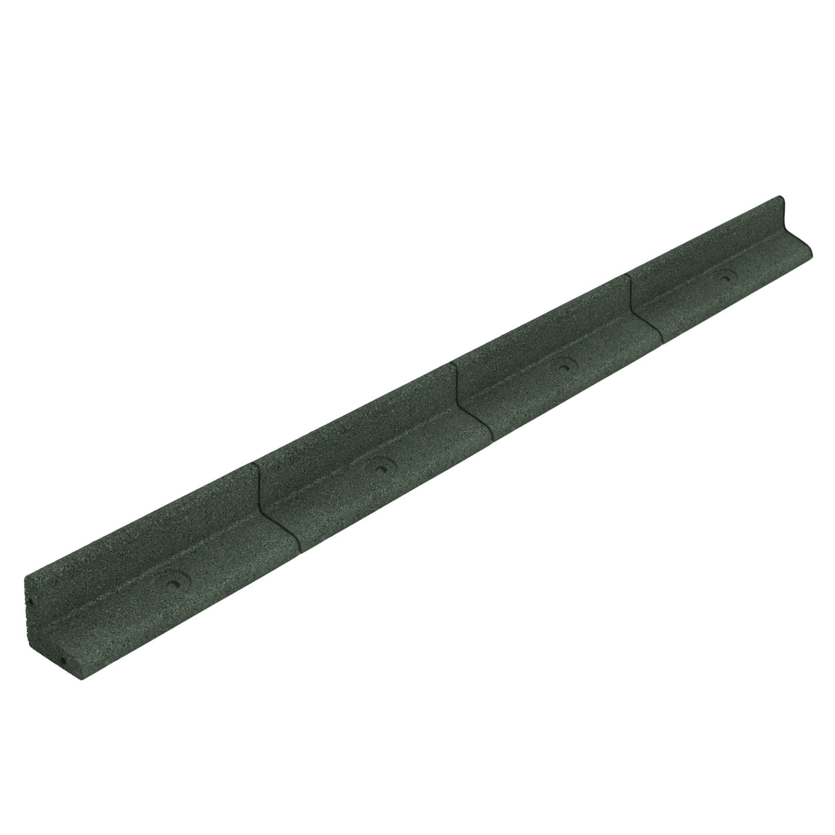 Lot de 24 Bordures de Jardin Flexibles en Caoutchouc 1,2 m & Maillet - Vert