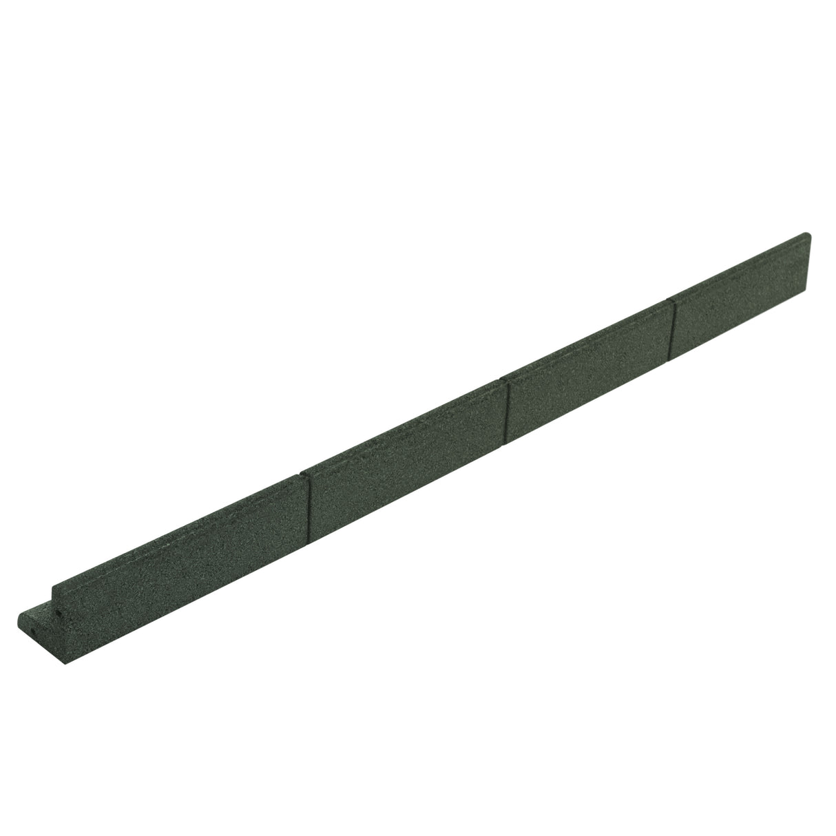 Lot de 22 Bordures de Jardin Flexibles en Caoutchouc 1,2 m & Maillet - Vert