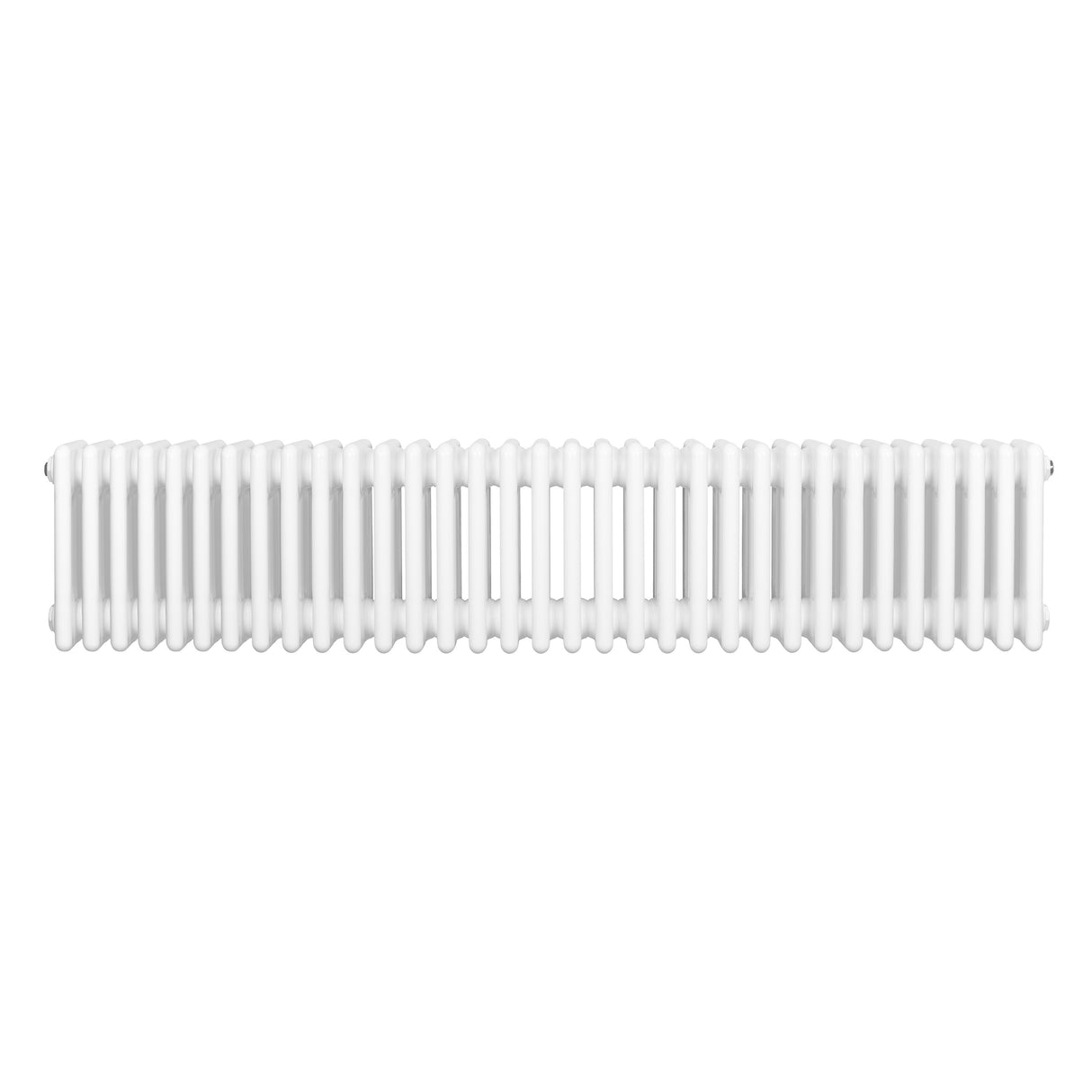 Radiateur traditionnel à 4 colonnes, blanc, 300 x 1505 mm, avec une surface lisse et un design élégant pour un chauffage efficace