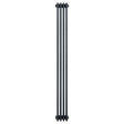 Radiateur traditionnel à 4 colonnes, dimensions 1800 x 200 mm, finition gris anthracite, design élégant et moderne, surface lisse