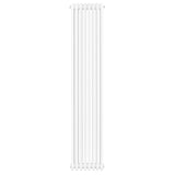Radiateur traditionnel à 4 colonnes, 1800 x 380 mm, finition blanche lisse, design élégant et moderne, idéal pour le chauffage intérieur