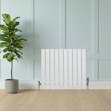 Radiateur Plat à 1 Panneau - 600 x 700 mm - Blanc