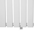 Radiateur Plat à 1 Panneau - 600 x 700 mm - Blanc