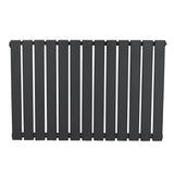 Radiateur Plat à 1 Panneau - 600 x 910 mm - Gris Anthracite