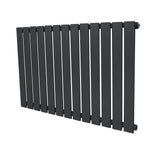 Radiateur Plat à 1 Panneau - 600 x 910 mm - Gris Anthracite