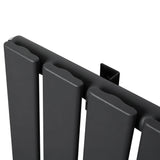 Radiateur Plat à 1 Panneau - 600 x 910 mm - Gris Anthracite