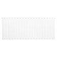 Radiateur plat blanc à un panneau, dimensions 600 x 1400 mm, avec une surface lisse et des lignes épurées pour un design moderne