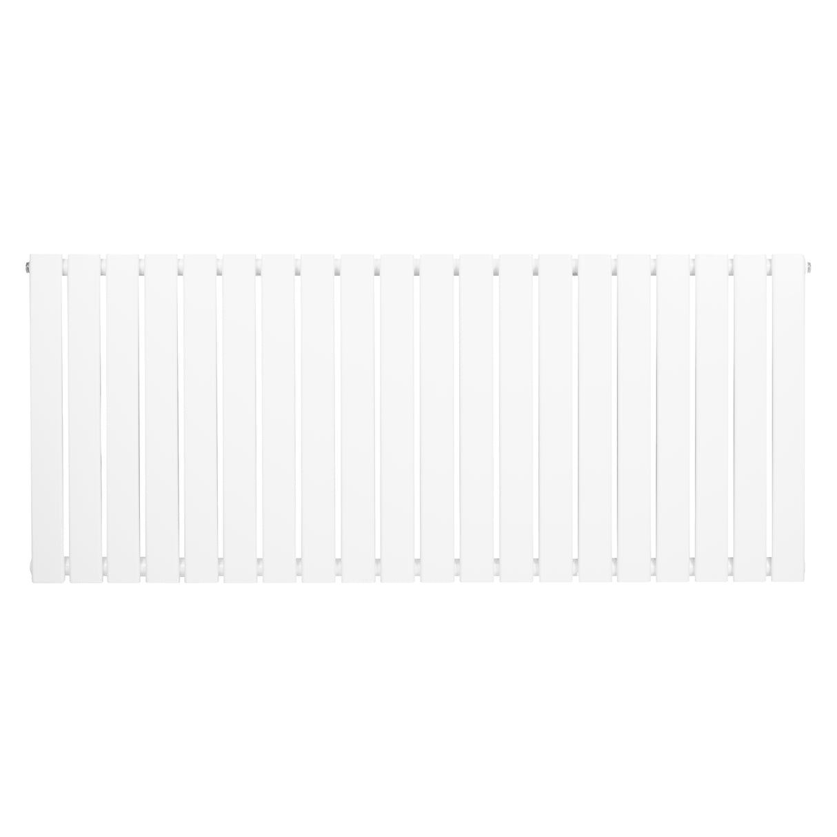 Radiateur plat blanc à un panneau, dimensions 600 x 1400 mm, avec une surface lisse et des lignes épurées pour un design moderne