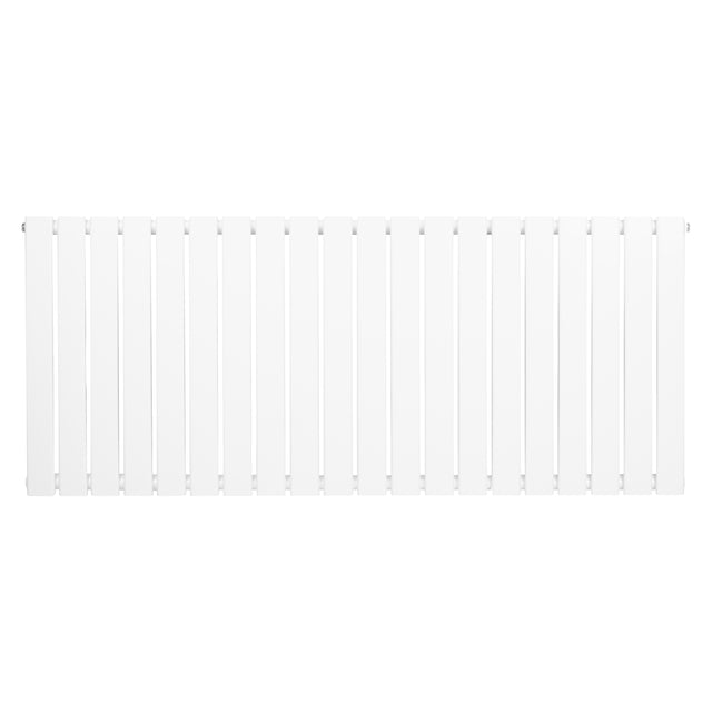 Radiateur plat blanc à un panneau, dimensions 600 x 1400 mm, avec une surface lisse et des lignes épurées pour un design moderne