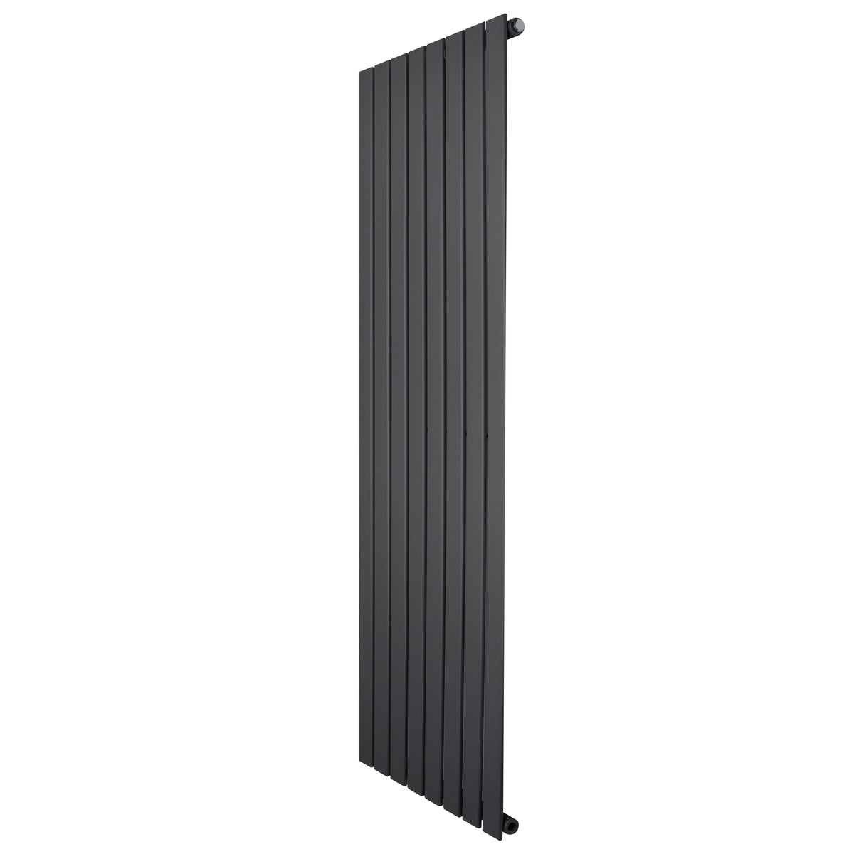 Radiateur plat à 1 panneau de 1600 x 560 mm, finition gris anthracite, design moderne avec des lignes épurées et une texture lisse