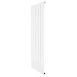 Radiateur plat à un panneau, dimensions 1600 x 560 mm, finition blanche lisse, design moderne et épuré, idéal pour un intérieur contemporain