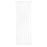 Radiateur plat à un panneau, dimensions 1600 x 560 mm, finition blanche lisse avec des lignes verticales épurées et modernes