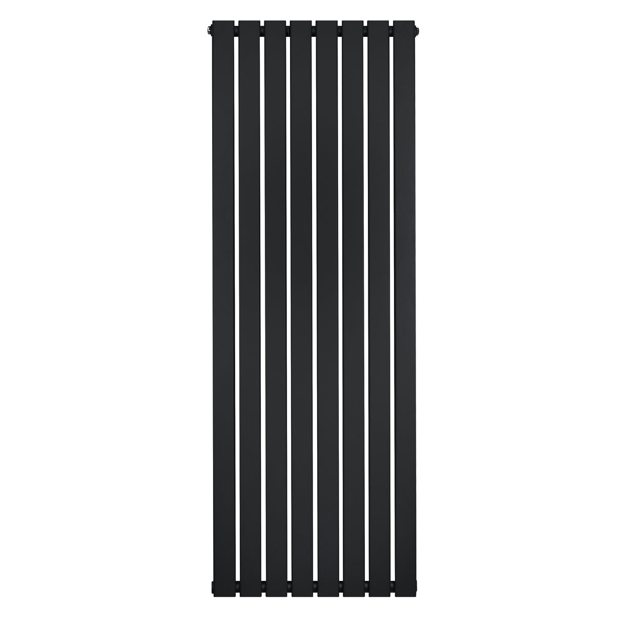 Radiateur plat noir à un panneau, dimensions 1600 x 560 mm, avec un design moderne et des lignes épurées, idéal pour un intérieur contemporain