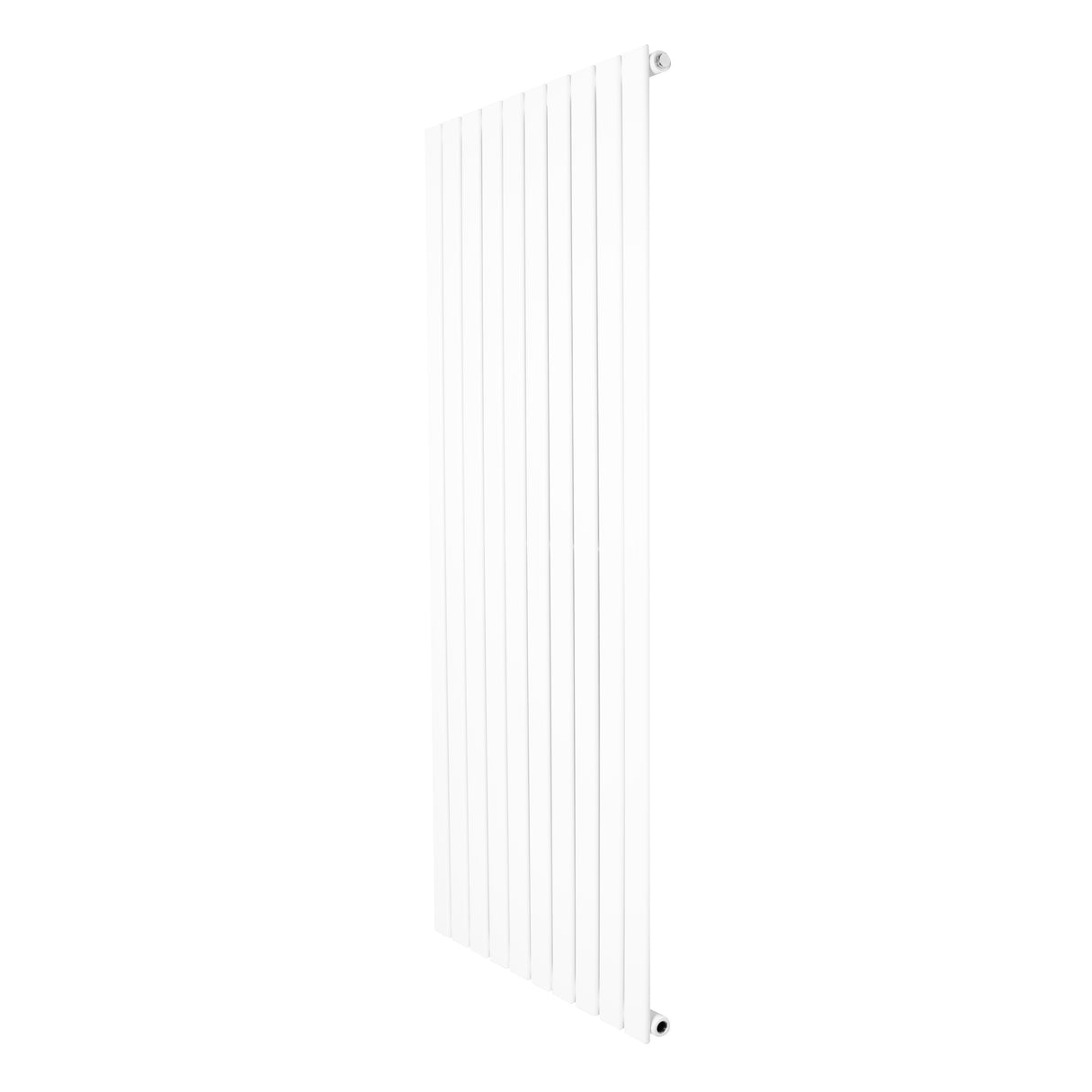 Radiateur plat à un panneau de 1600 x 700 mm, finition blanche lisse, design moderne et épuré, idéal pour un intérieur contemporain