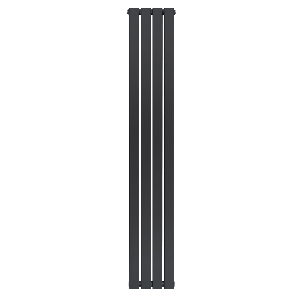 Radiateur plat gris anthracite à 1 panneau, dimensions 1800 x 280 mm, avec une surface lisse et un design moderne et épuré