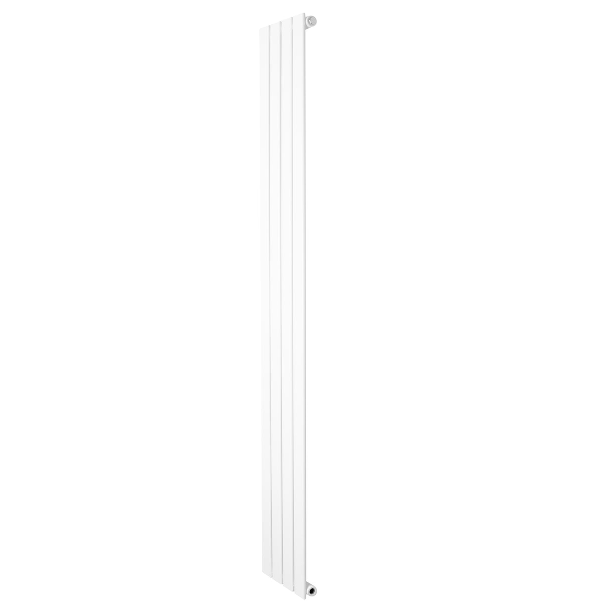 Radiateur plat à un panneau, dimensions 1800 x 280 mm, finition blanche lisse, design moderne et épuré, idéal pour tout intérieur