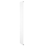 Radiateur plat à un panneau, dimensions 1800 x 280 mm, finition blanche lisse, design moderne et épuré, idéal pour tout intérieur