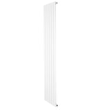Radiateur plat à un panneau, dimensions 1800 x 420 mm, finition blanche lisse, design moderne et épuré, idéal pour un intérieur contemporain