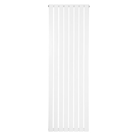 Radiateur plat à un panneau, dimensions 1800 x 560 mm, finition blanche lisse, design moderne avec lignes épurées et texture uniforme