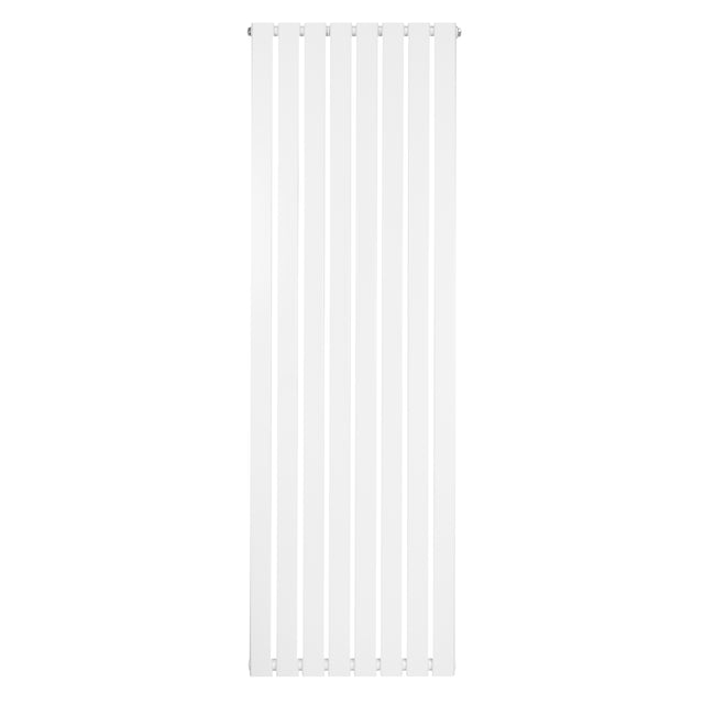 Radiateur plat à un panneau, dimensions 1800 x 560 mm, finition blanche lisse, design moderne avec lignes épurées et texture uniforme