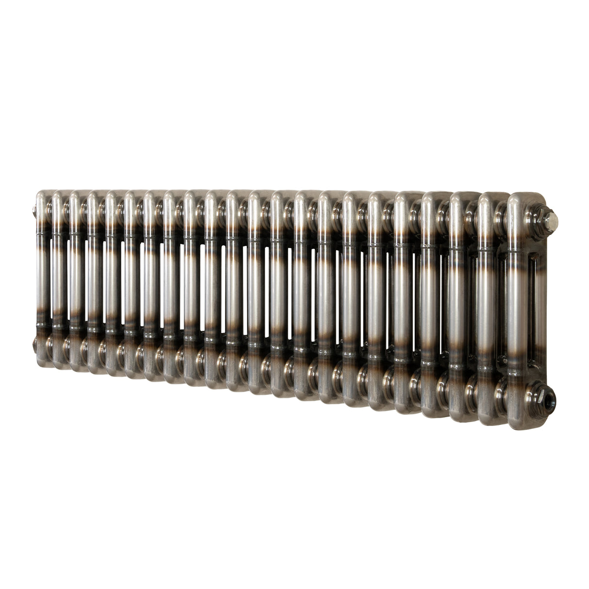 Radiateur Traditionnel à 2 Colonnes - 300 x 1010 mm - Métal Brut