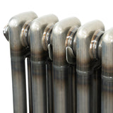 Radiateur Traditionnel à 2 Colonnes - 600 x 830 mm - Métal Brut