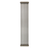 Radiateur Traditionnel à 2 Colonnes - 1500 x 290 mm - Métal Brut