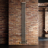 Radiateur Traditionnel à 2 Colonnes - 1800 x 200 mm - Métal Brut