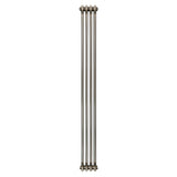 Radiateur Traditionnel à 2 Colonnes - 1800 x 200 mm - Métal Brut