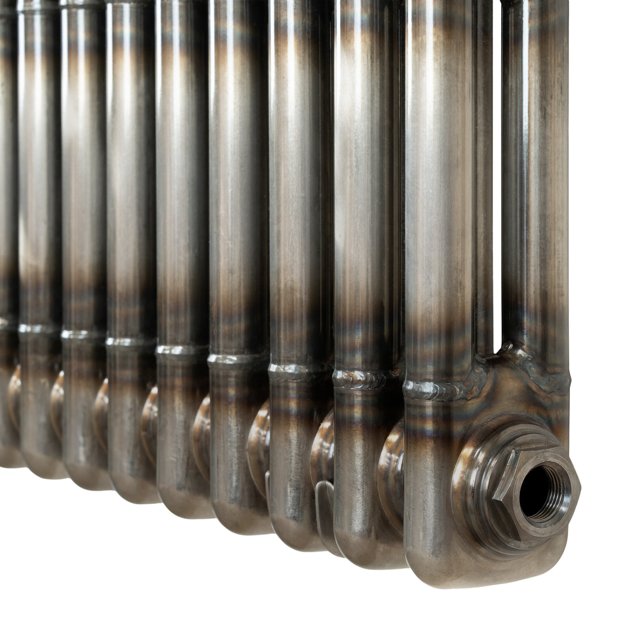 Radiateur Traditionnel à 2 Colonnes - 1800 x 200 mm - Métal Brut