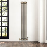 Radiateur Traditionnel à 2 Colonnes - 1800 x 290 mm - Métal Brut