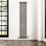 Radiateur Traditionnel à 2 Colonnes - 1800 x 380 mm - Métal Brut
