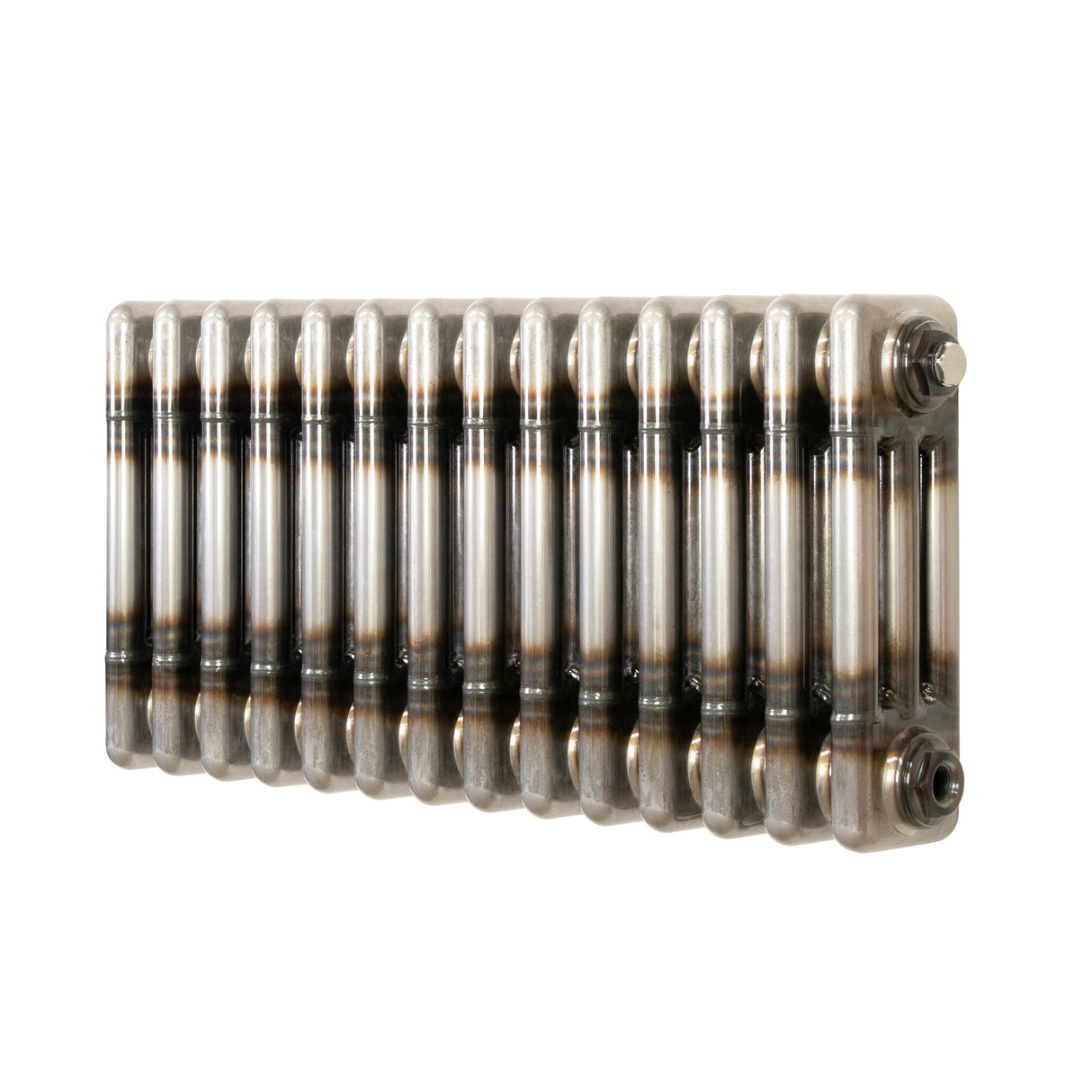 Radiateur Traditionnel à 3 Colonnes - 300 x 650 mm - Métal Brut