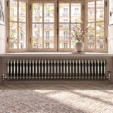Radiateur Traditionnel à 3 Colonnes - 300 x 1460 mm - Métal Brut