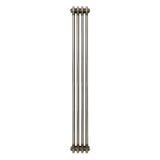 Radiateur Traditionnel à 3 Colonnes - 1500 x 200 mm - Métal Brut