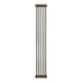 Radiateur Traditionnel à 3 Colonnes - 1800 x 290 mm - Métal Brut
