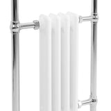 Radiateur Traditionnel Sèche-Serviettes - 950 mm x 480 mm - Blanc
