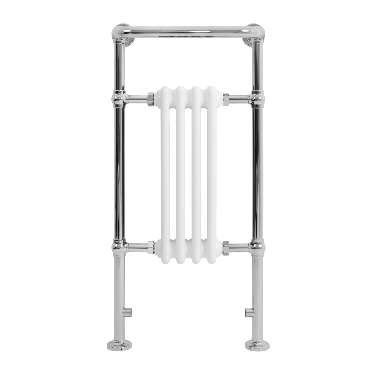 Radiateur Traditionnel Sèche-Serviettes - 950 mm x 480 mm - Blanc