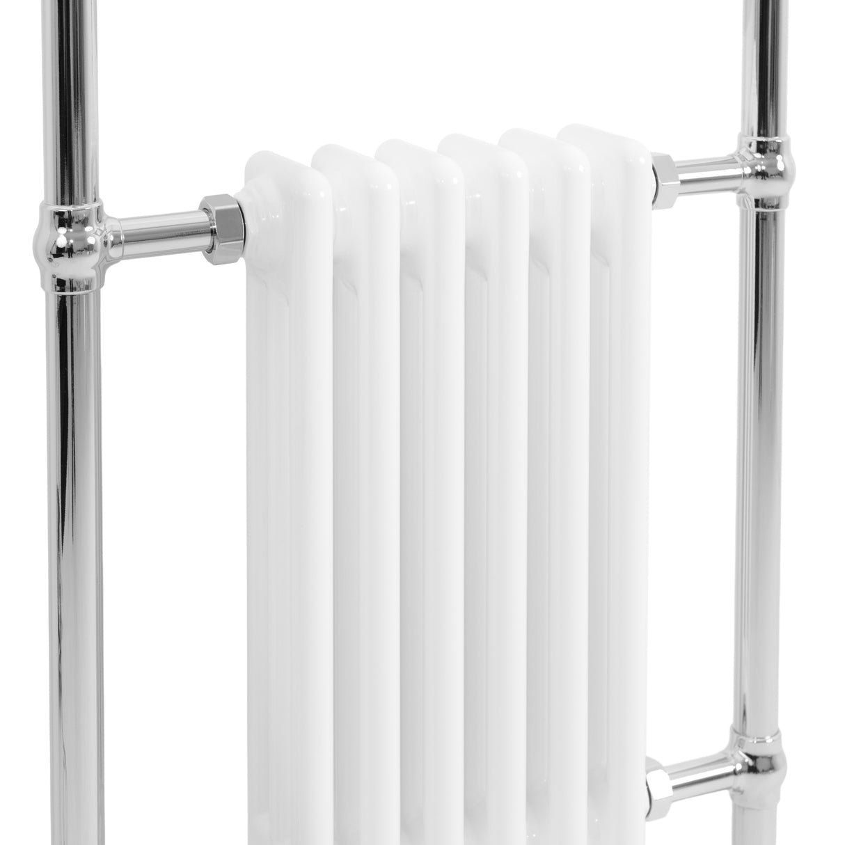 Radiateur Traditionnel Sèche-Serviettes - 950 mm x 570 mm - Blanc