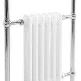 Radiateur Traditionnel Sèche-Serviettes - 950 mm x 570 mm - Blanc