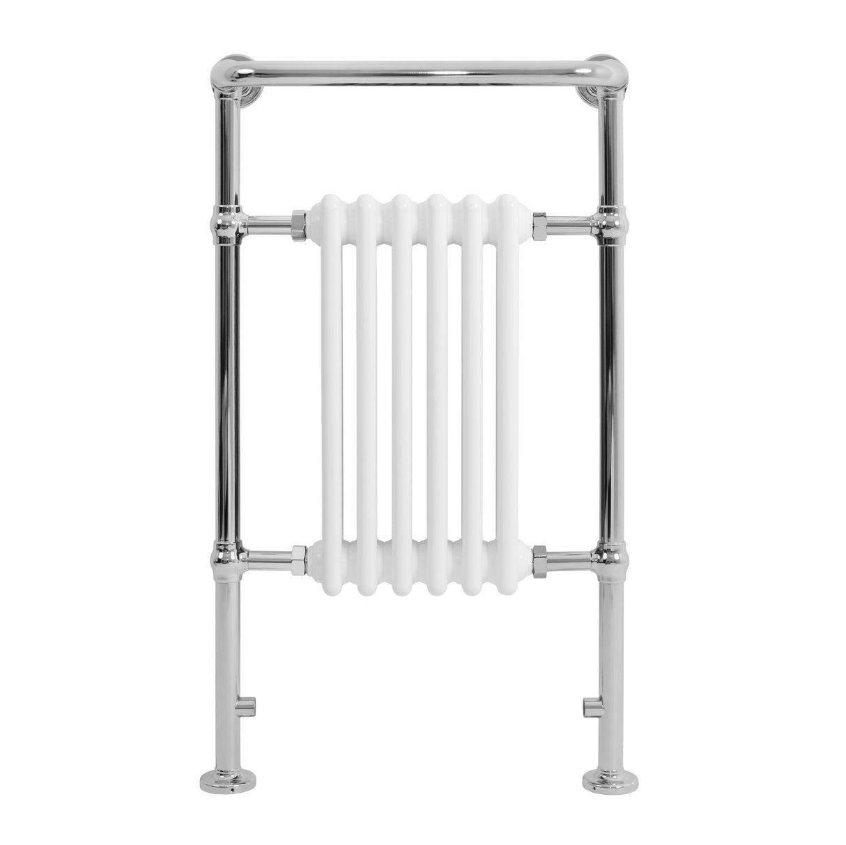 Radiateur Traditionnel Sèche-Serviettes - 950 mm x 570 mm - Blanc